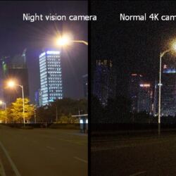 Night vision vs normal camera